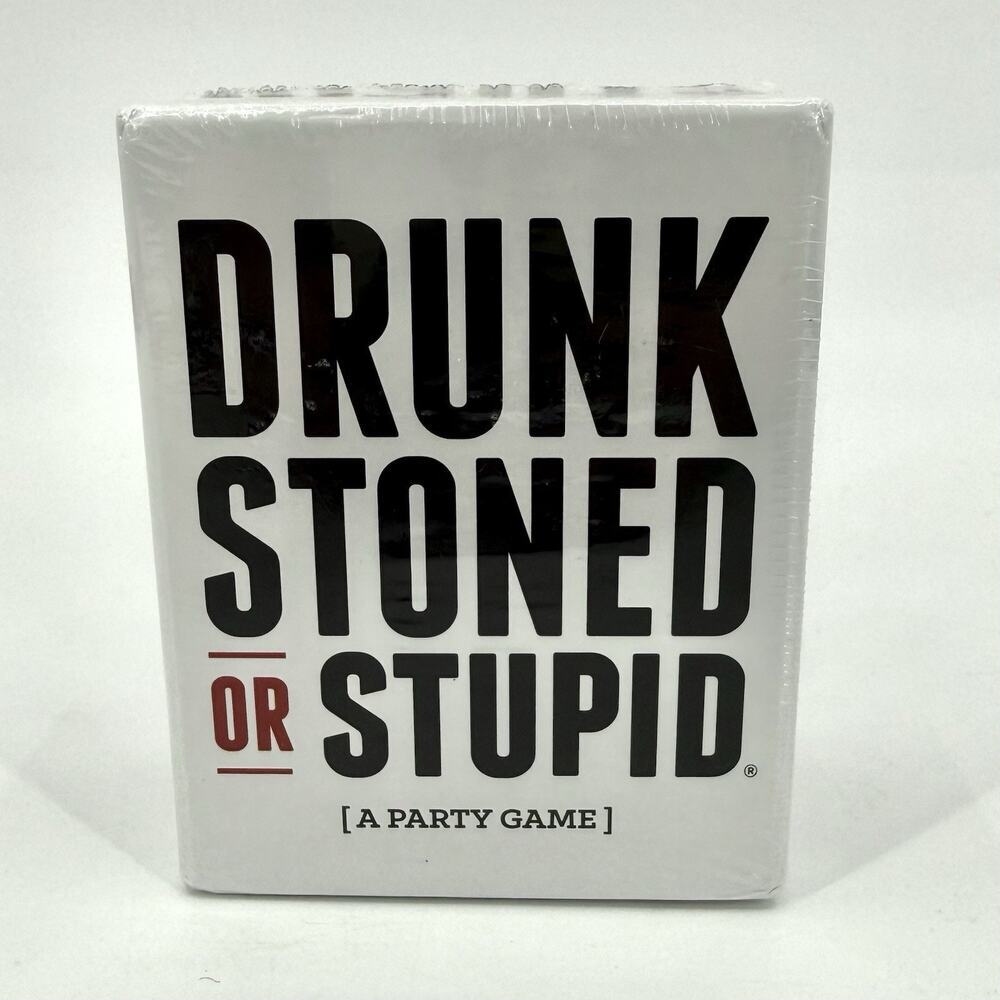 Drunk Stoned Or Stupid [A Party Game] - 250 Cards New/Sealed